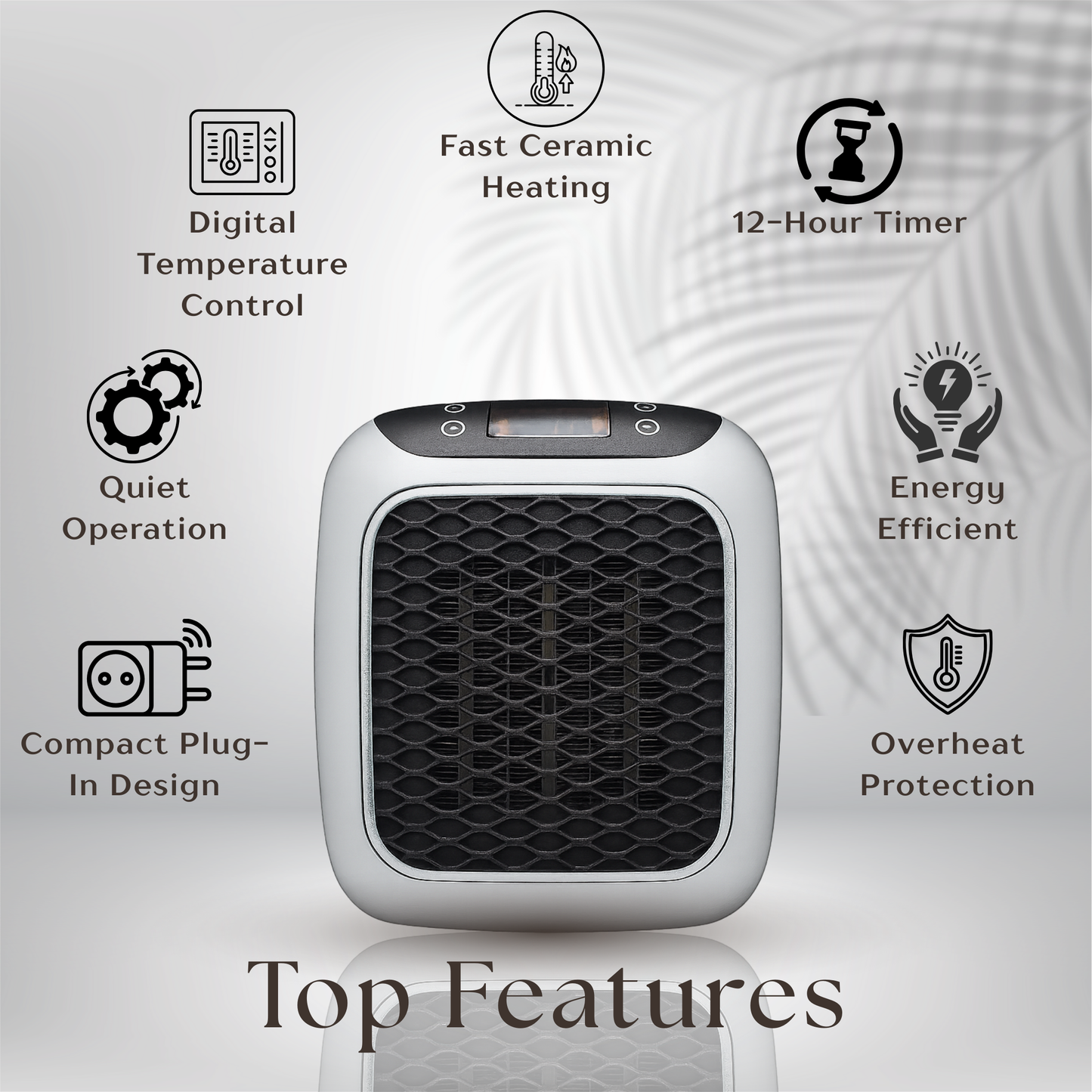 Mini Portable Handy Wall Heater