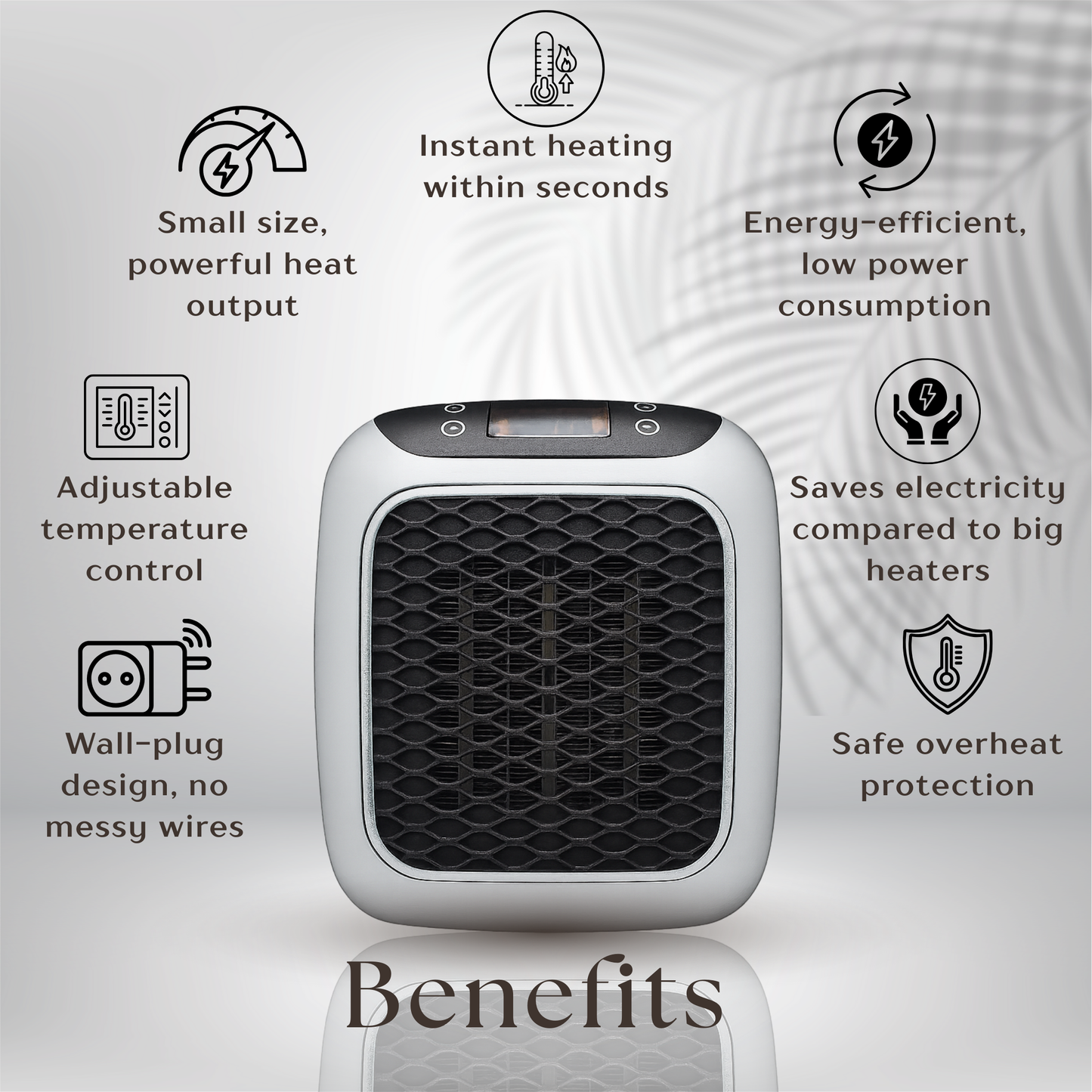 Mini Portable Handy Wall Heater