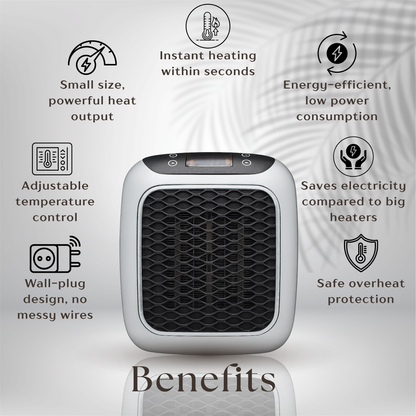 Mini Portable Handy Wall Heater